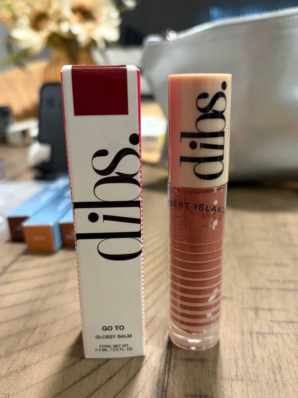 Dibs Go to Glossy Balm- Shade Mims NWT